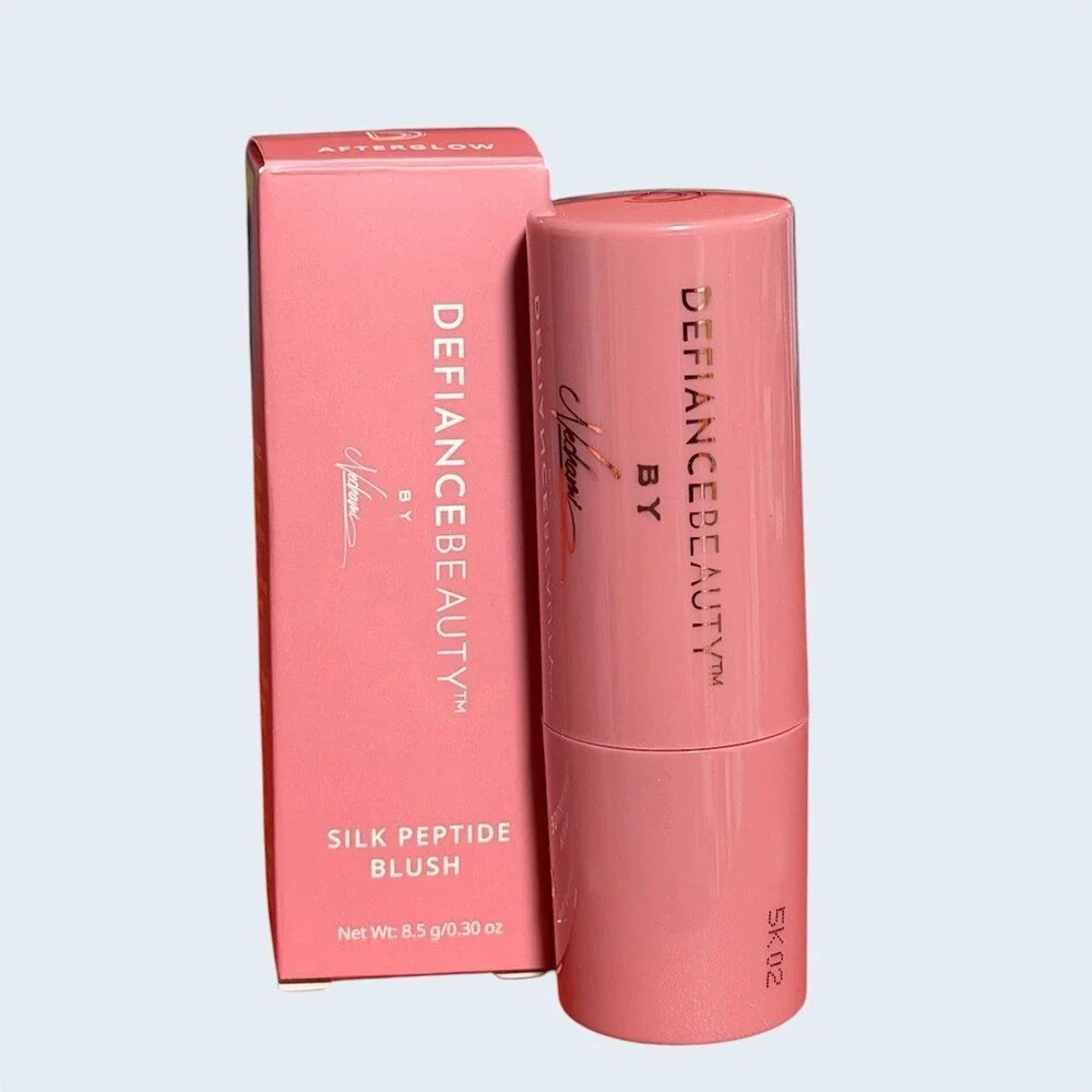 Defiance Beauty Afterglow Silk Peptide Blush Stick Cream Radiant Glow 8.5g